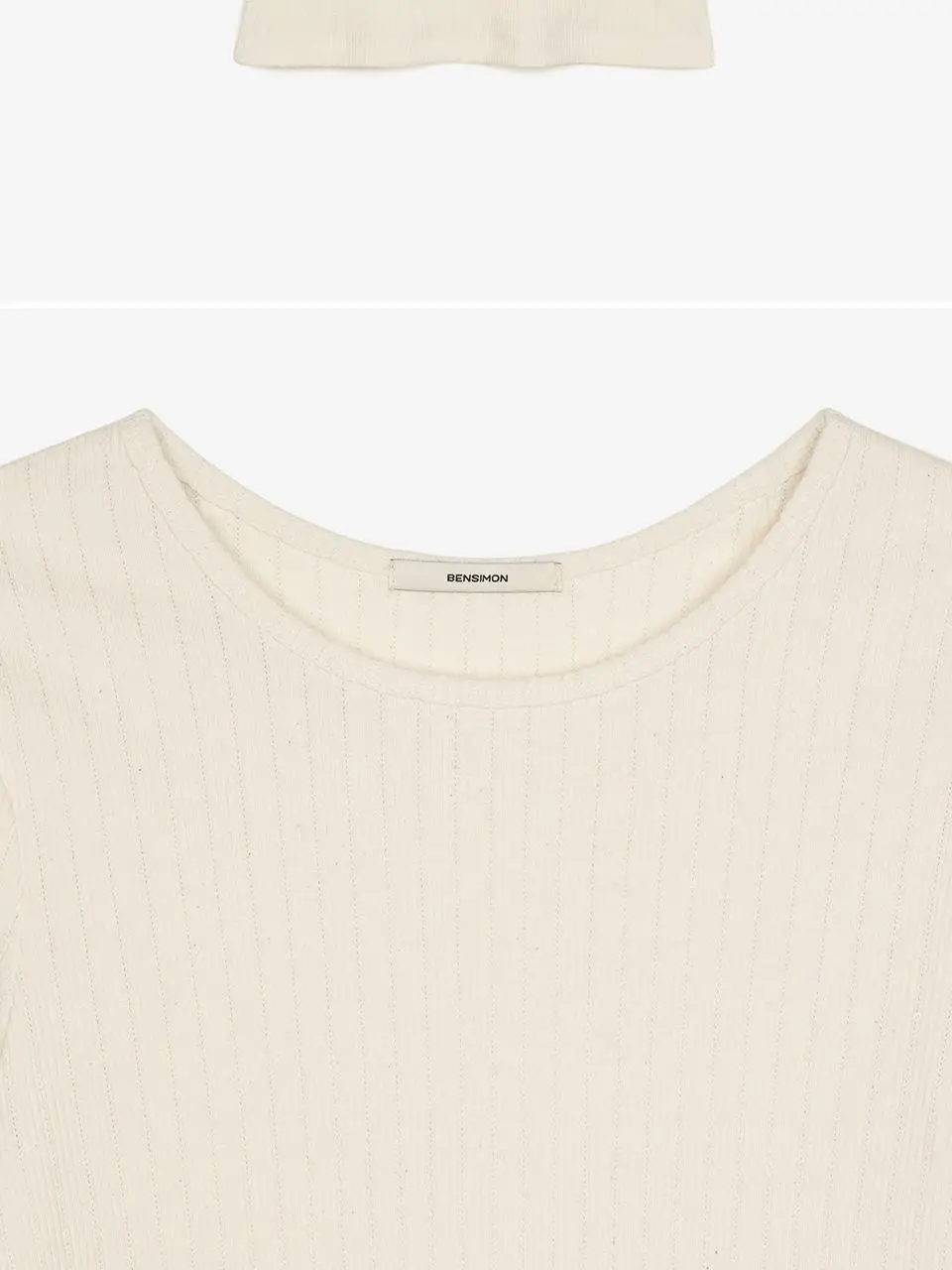 [모음전] 벤시몽 RIBBED KNIT T-SHIRT - 3color 상세페이지 31